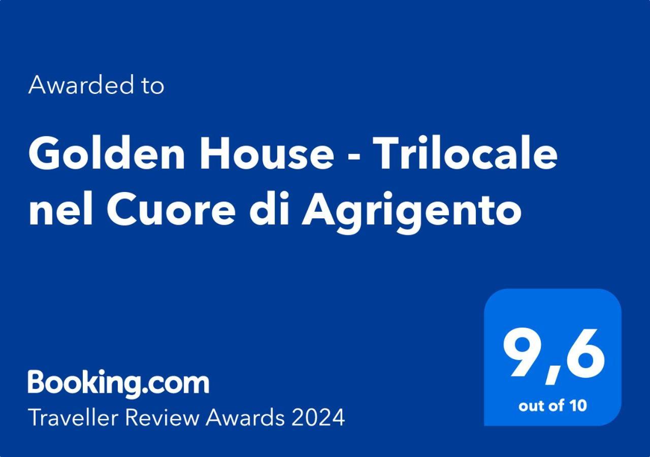 Golden House - Trilocale Nel Cuore Di Agrigento Exterior foto